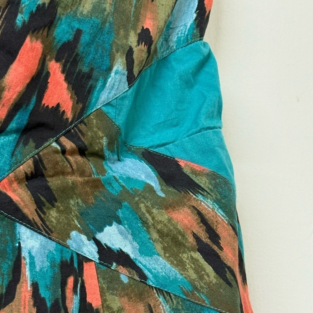 Anthropology girls from savoy Elegant Kids Formal Dress in Teal and Coral - Picture 10 of 16